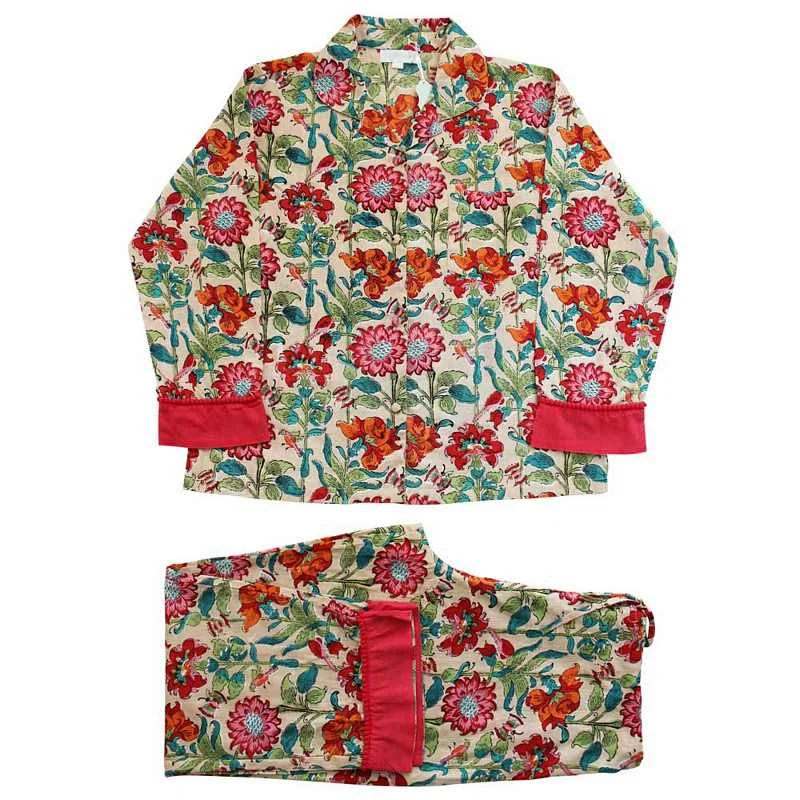 Floral Garden Ladies Pyjamas